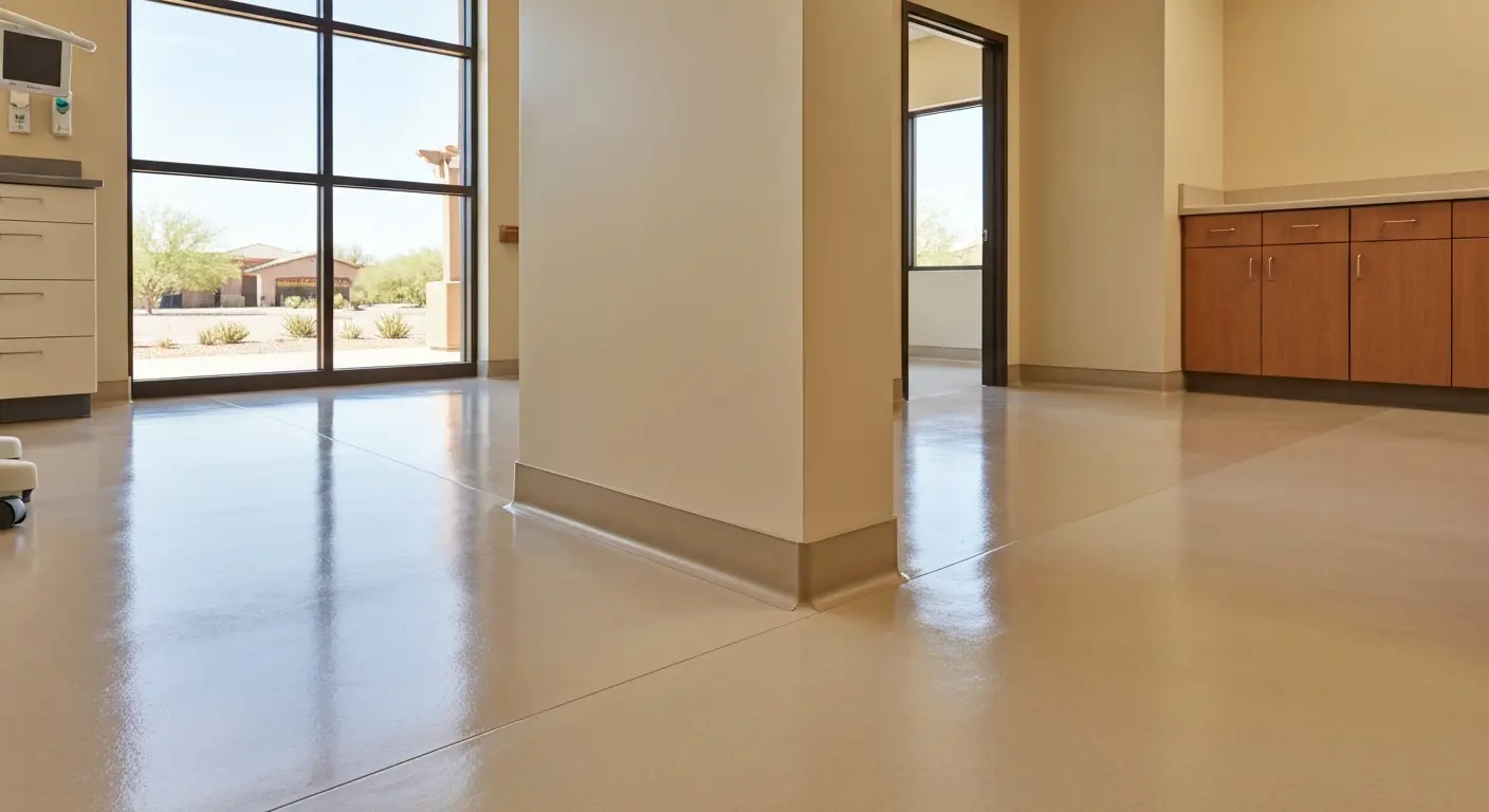 Medical facility flooring in Ahwatukee
