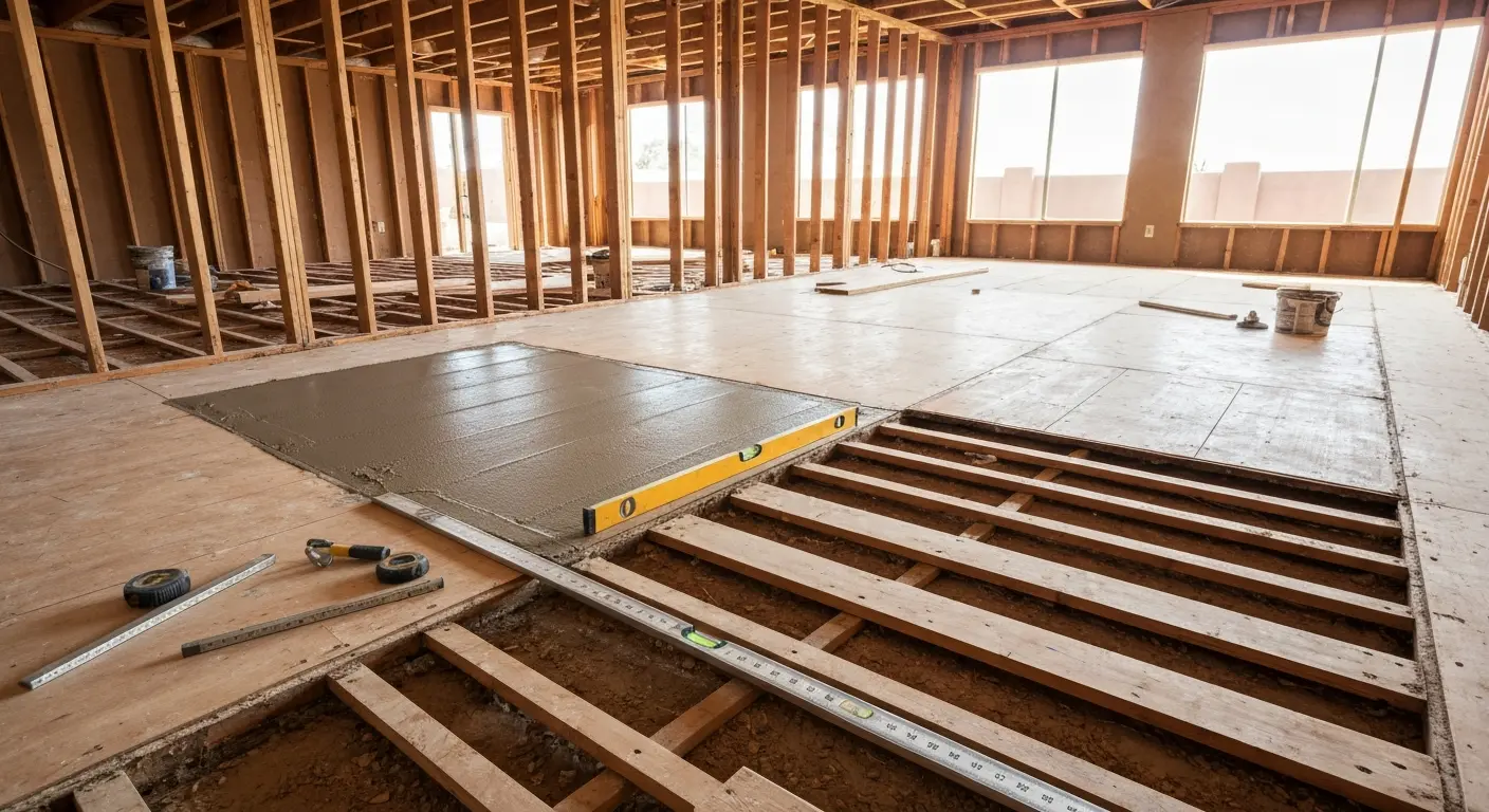 Subfloor preparation and repair