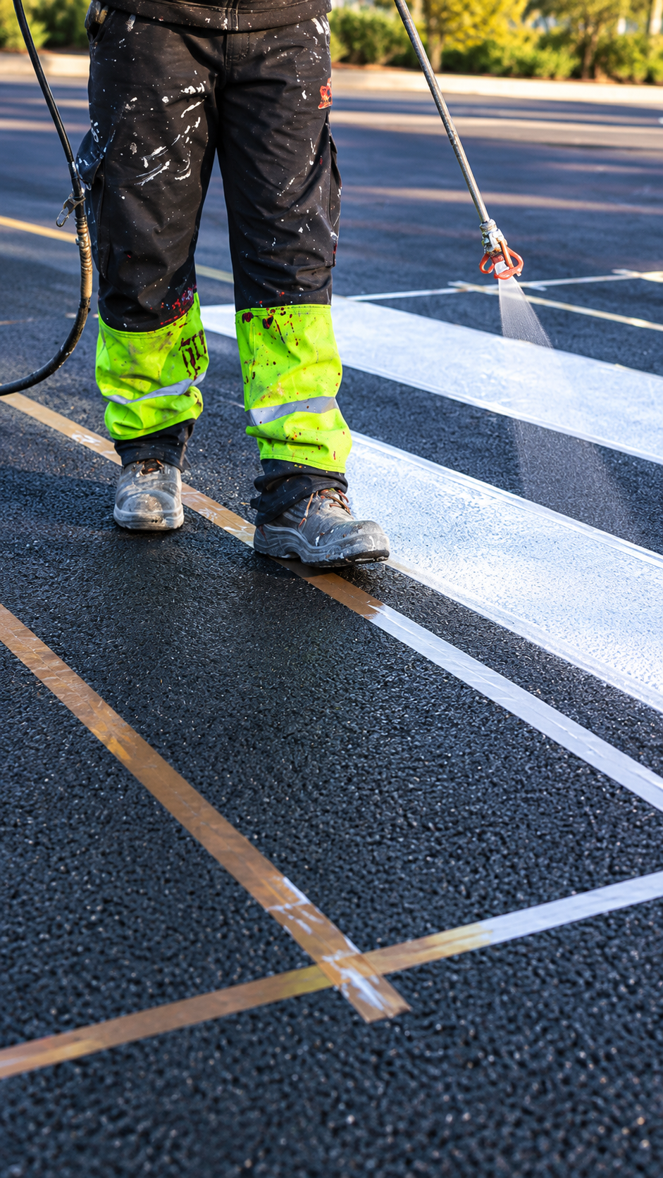 Lincoln Asphalt Striping