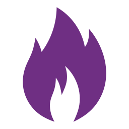 Flame icon showing air conditioner blowing warm air issue