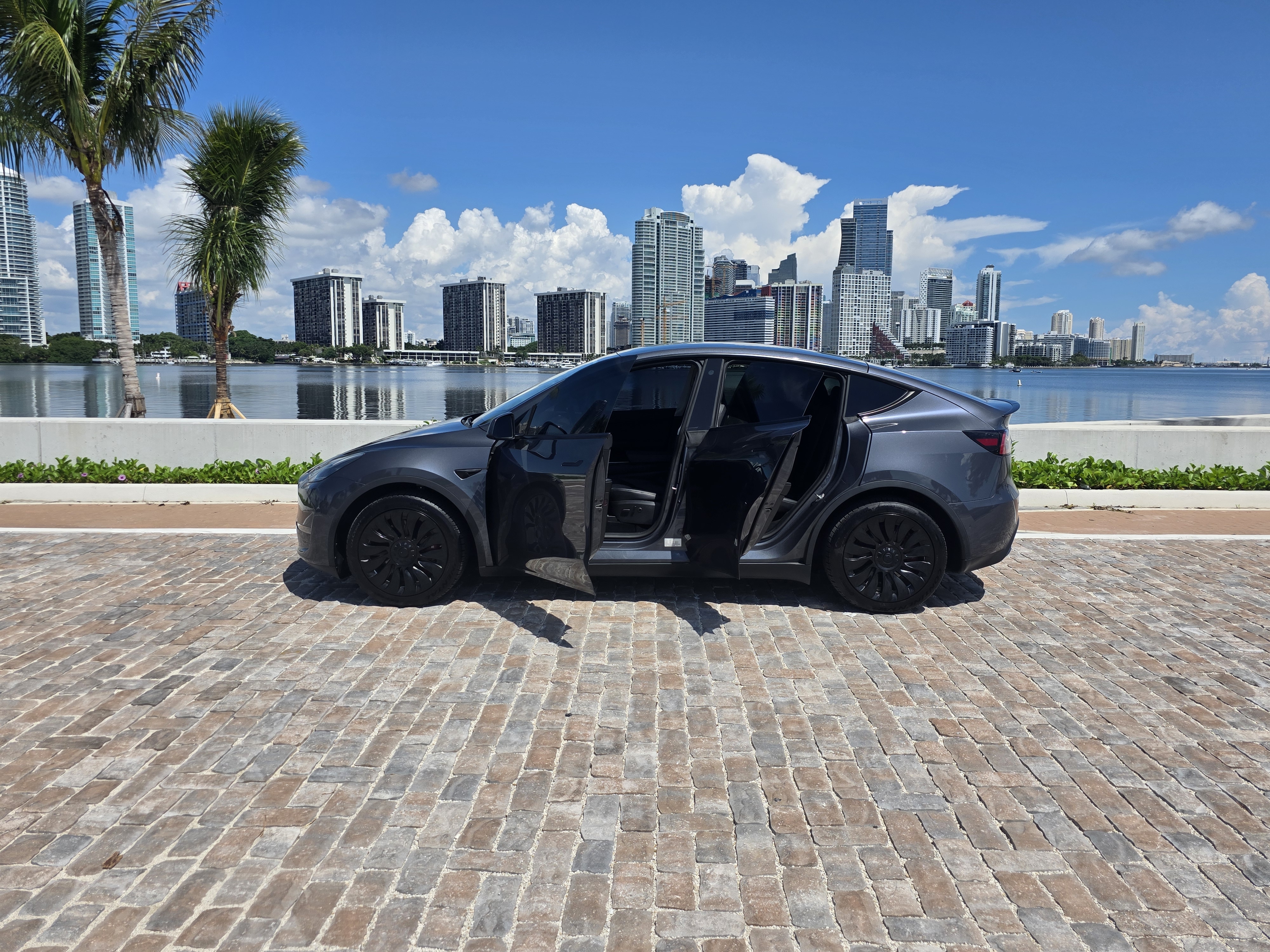 2022 Tesla Model Y replacement rental delivered in South Florida