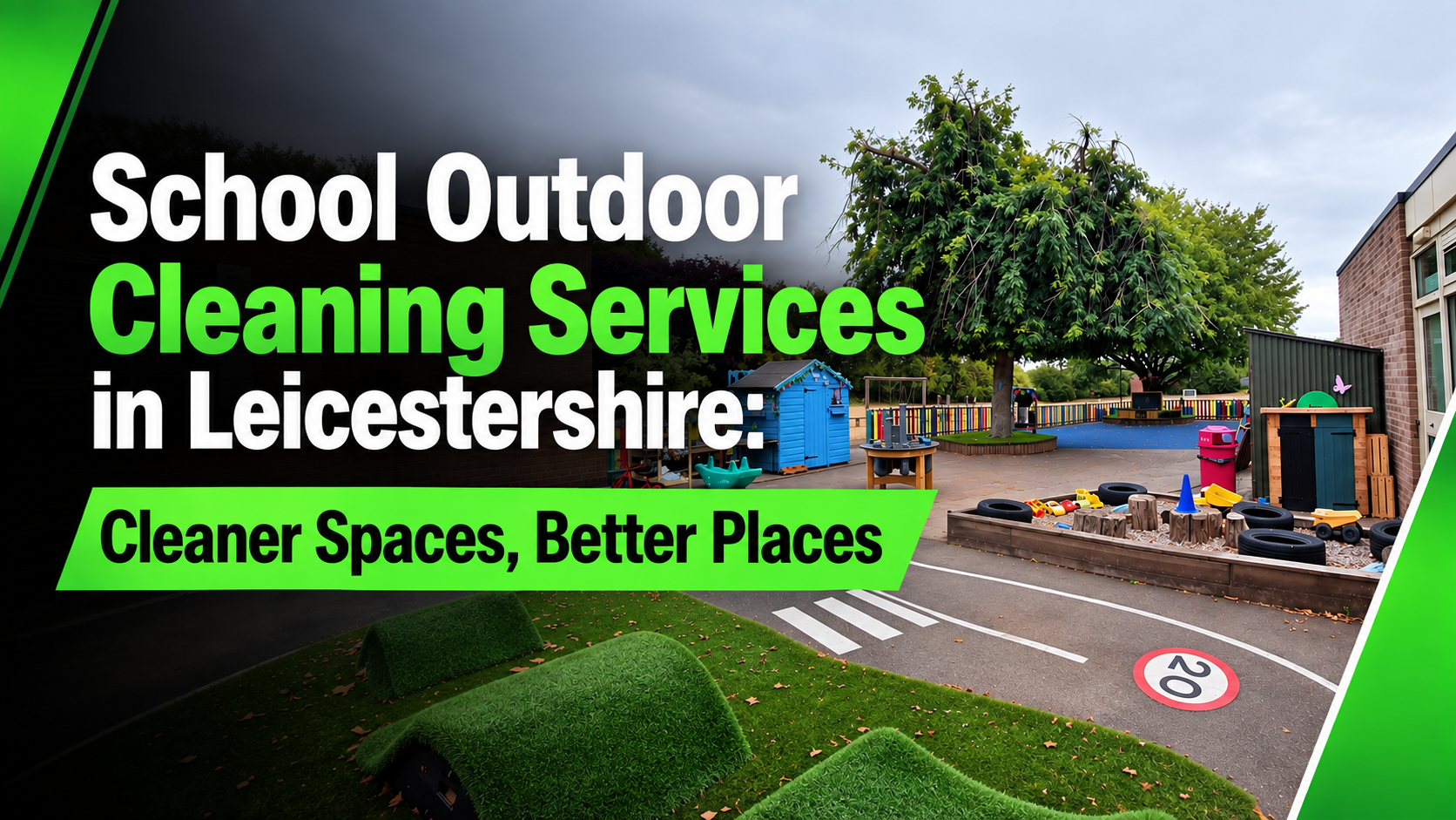 School Outdoor Cleaning Services in Leicestershire: Cleaner Spaces, Better Places