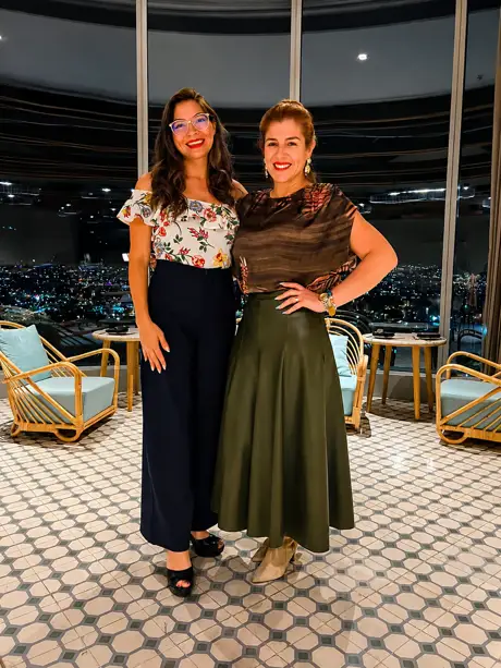 Silene con Jenny Barrera