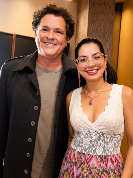 Silene con Carlos Vives
