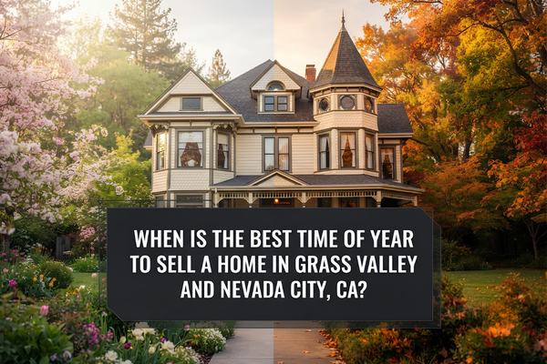 When is the best time of year to sell a home in Grass Valley and Nevada City, CA?