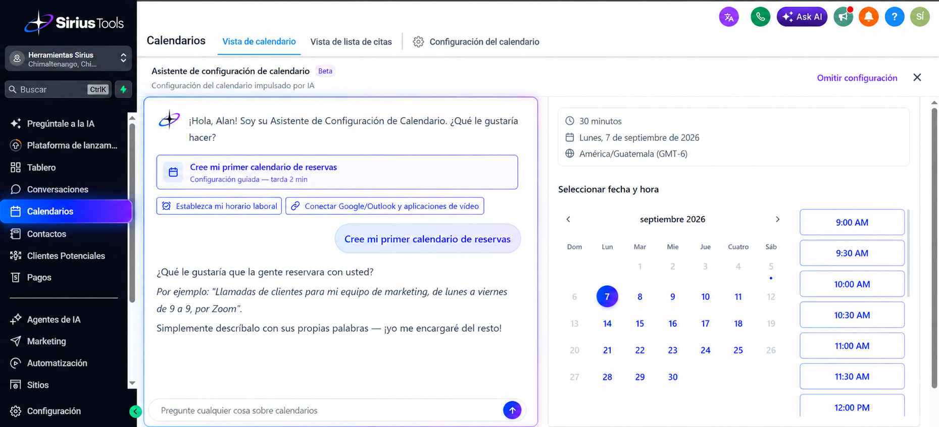 Almacenamiento multimedia de SiriusTools