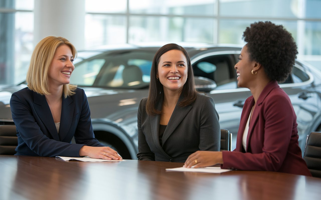 women leadership automotive industry business meeting|Aranwheels.ae