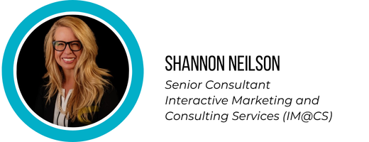 Shannon Neilson, Senior Consultant, IM@CS