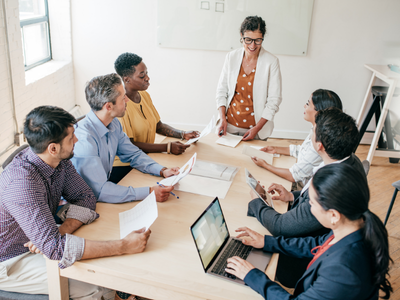 Inclusive workplace culture with women supported in leadership