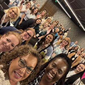 Women attending professional development session at Women In Automotive conference Women attending professional development session at Women In Automotive conference