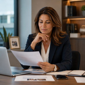 Automotive leader making thoughtful strategic decisions instead of reacting emotionally Automotive leader making thoughtful strategic decisions instead of reacting emotionally