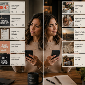 Difference between transactional marketing and authentic social media connection Difference between transactional marketing and authentic social media connection