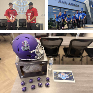 We Auto employees participating in Dana Wines' competitive training program We Auto employees participating in Dana Wines' competitive training program