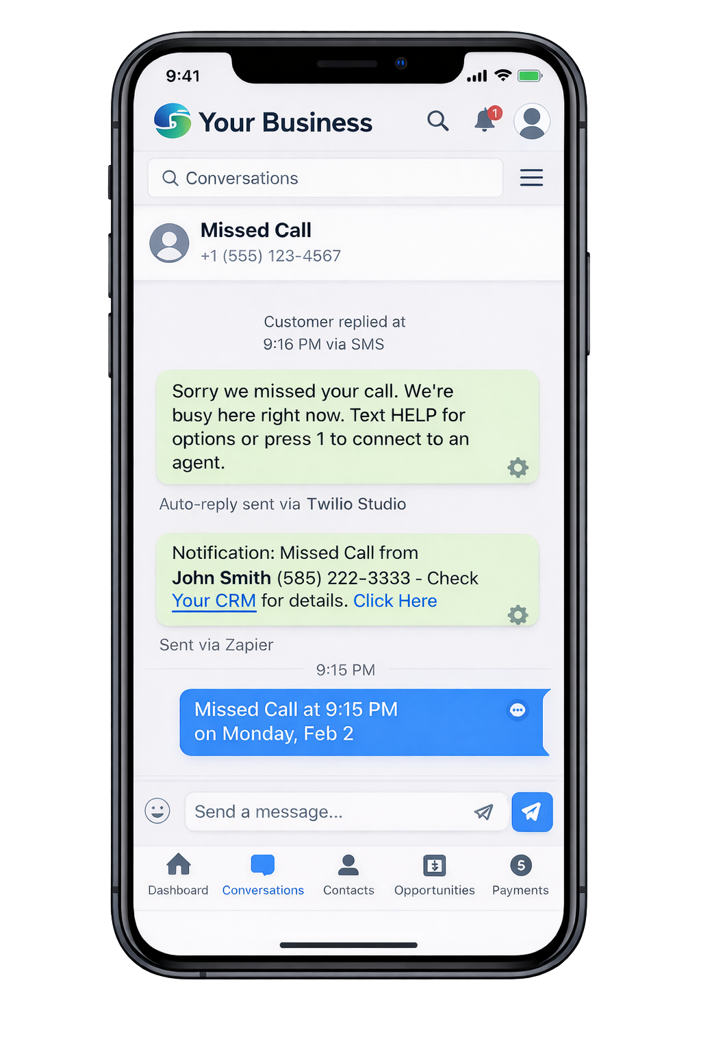 North & Nova Automated Lead Response