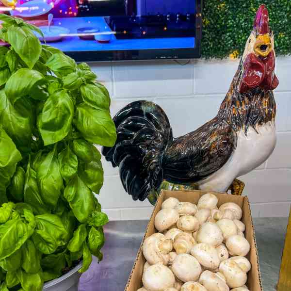 Farm-fresh fruits and vegetables