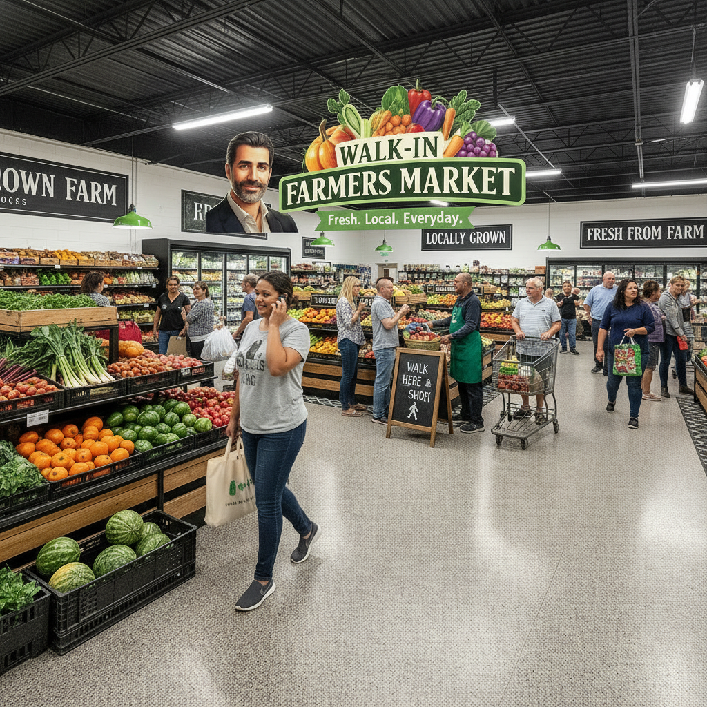 Bills Fruit Market Interior