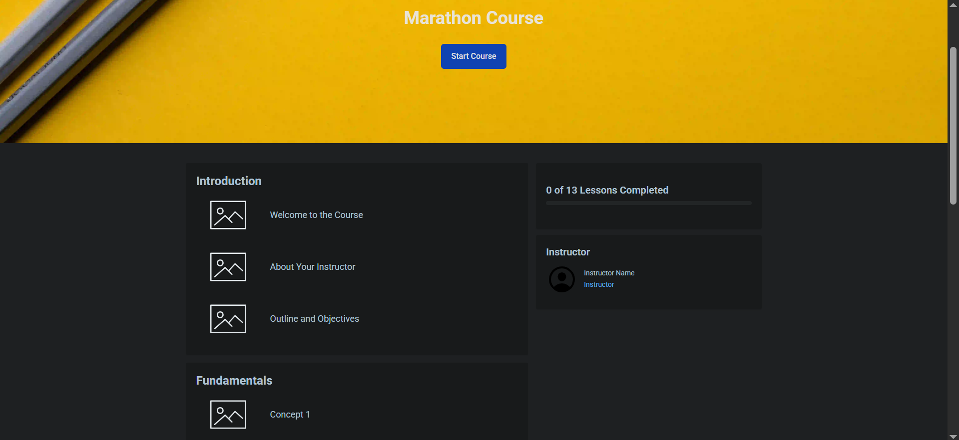 Course & Membership Host