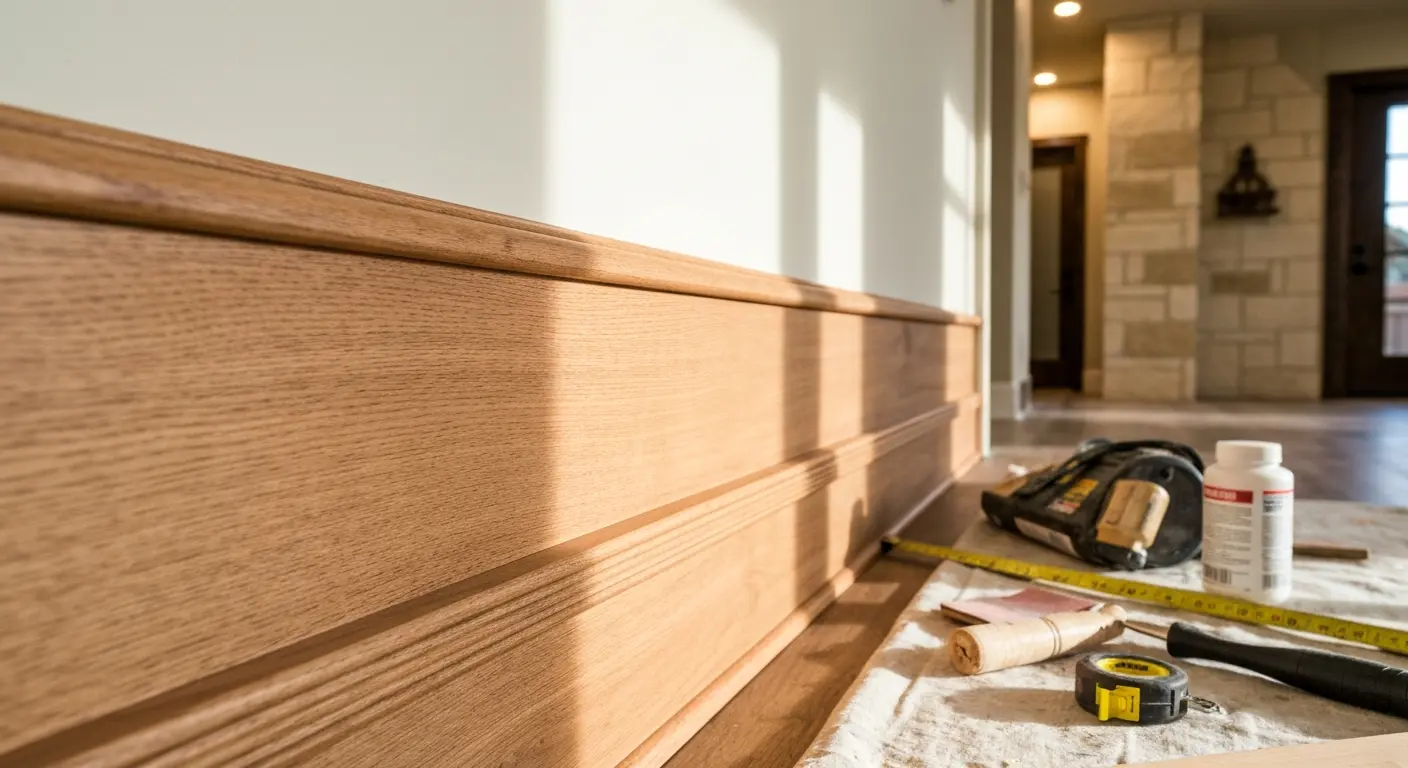 Baseboard restoration