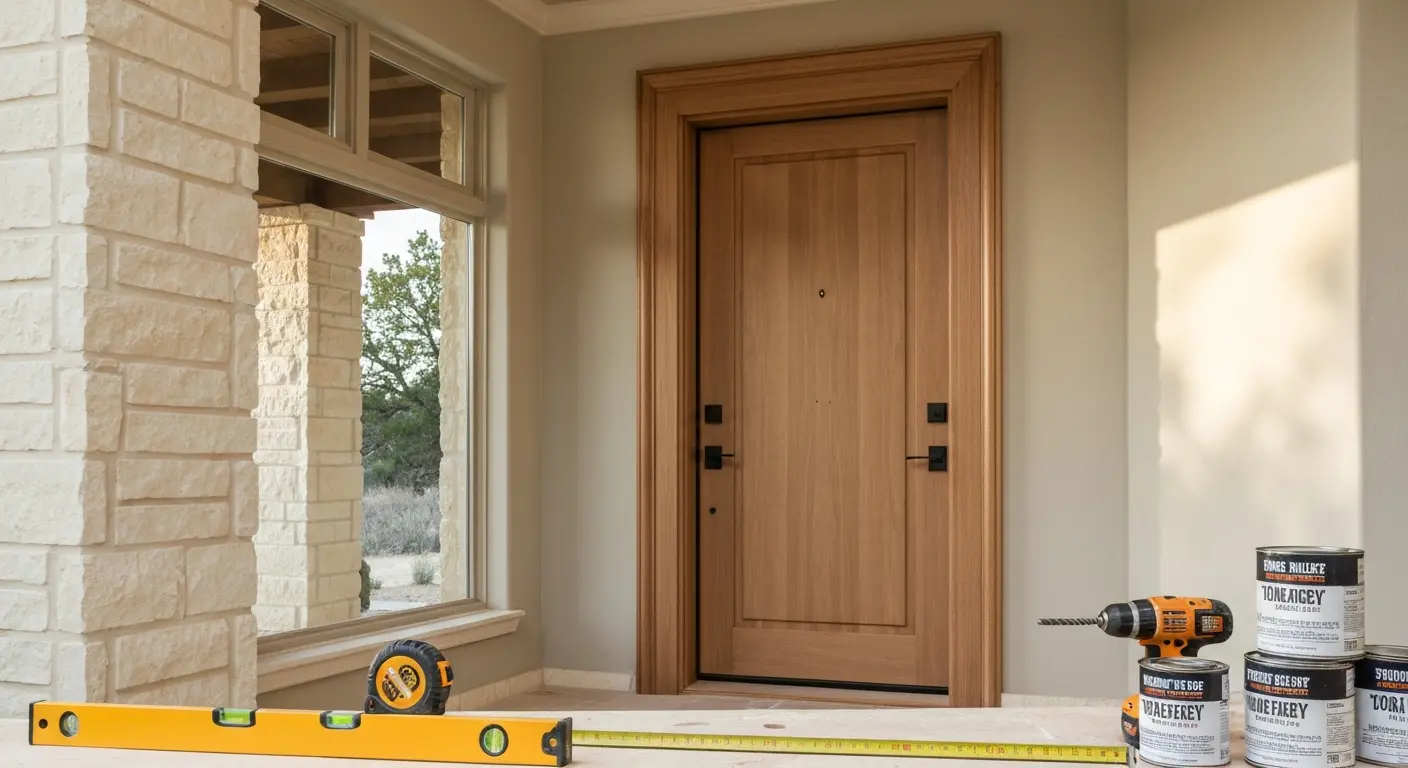 Custom carpentry in Shavano Park estate home