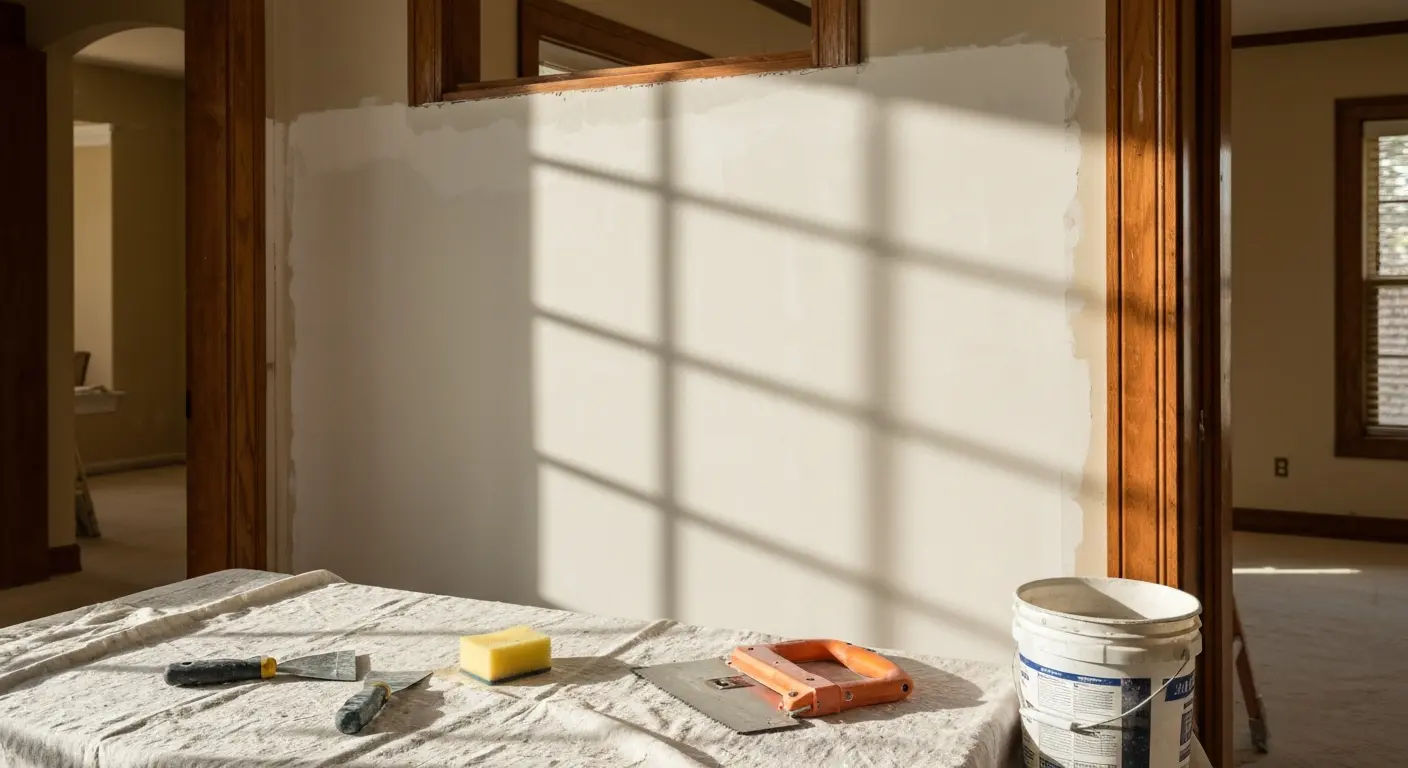 Drywall patching and repair