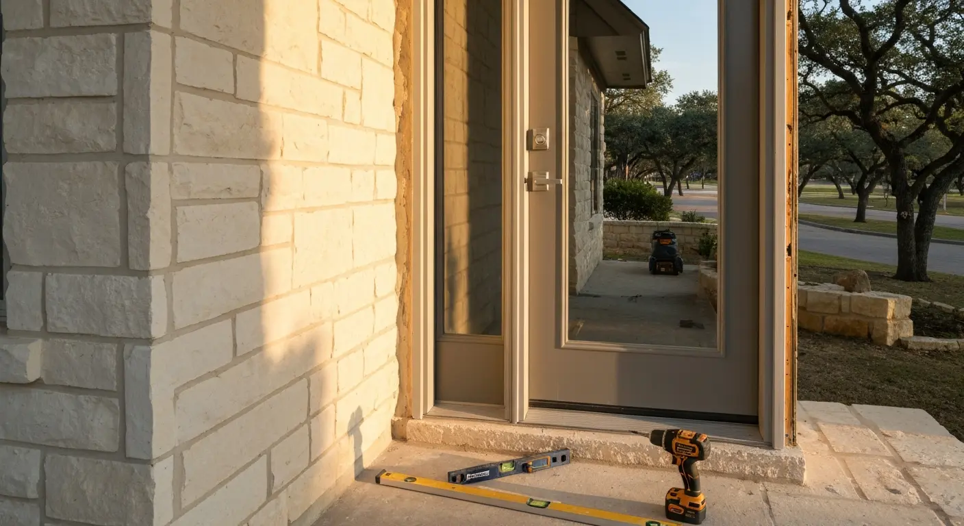 Door installation service