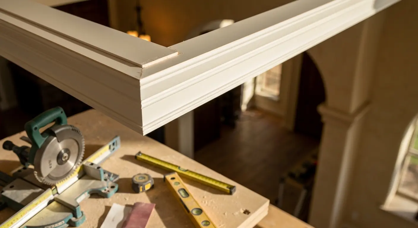 Trim and molding carpentry work in San Antonio