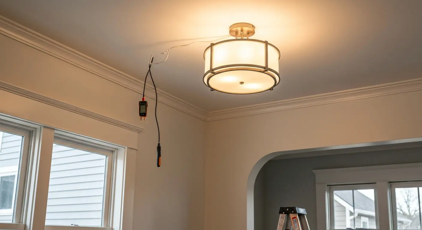 Light fixture installation