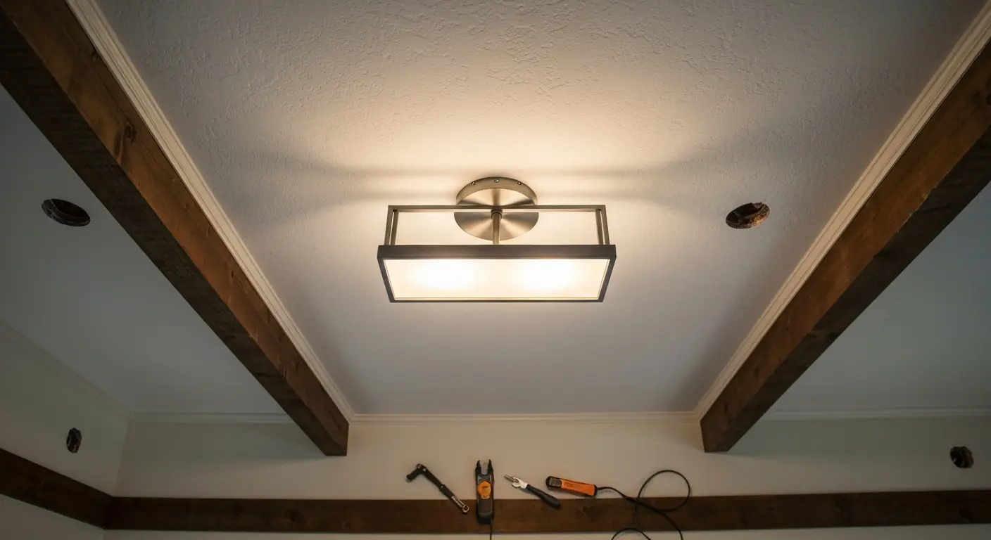 Light fixture installation