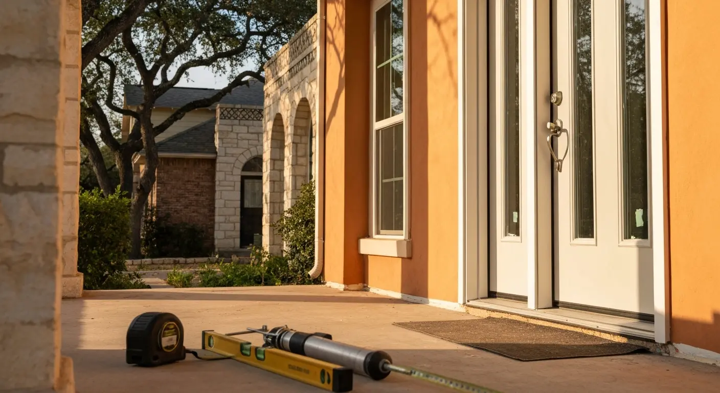 Door and window installation in San Antonio
