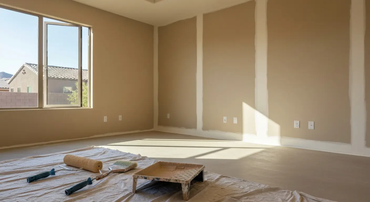 Interior painting project