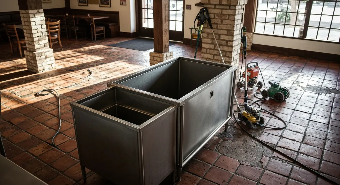 Commercial drain maintenance