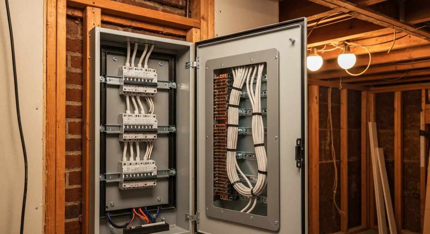 Circuit breaker panel