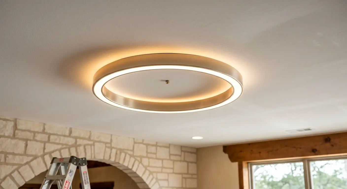 Light fixture installation