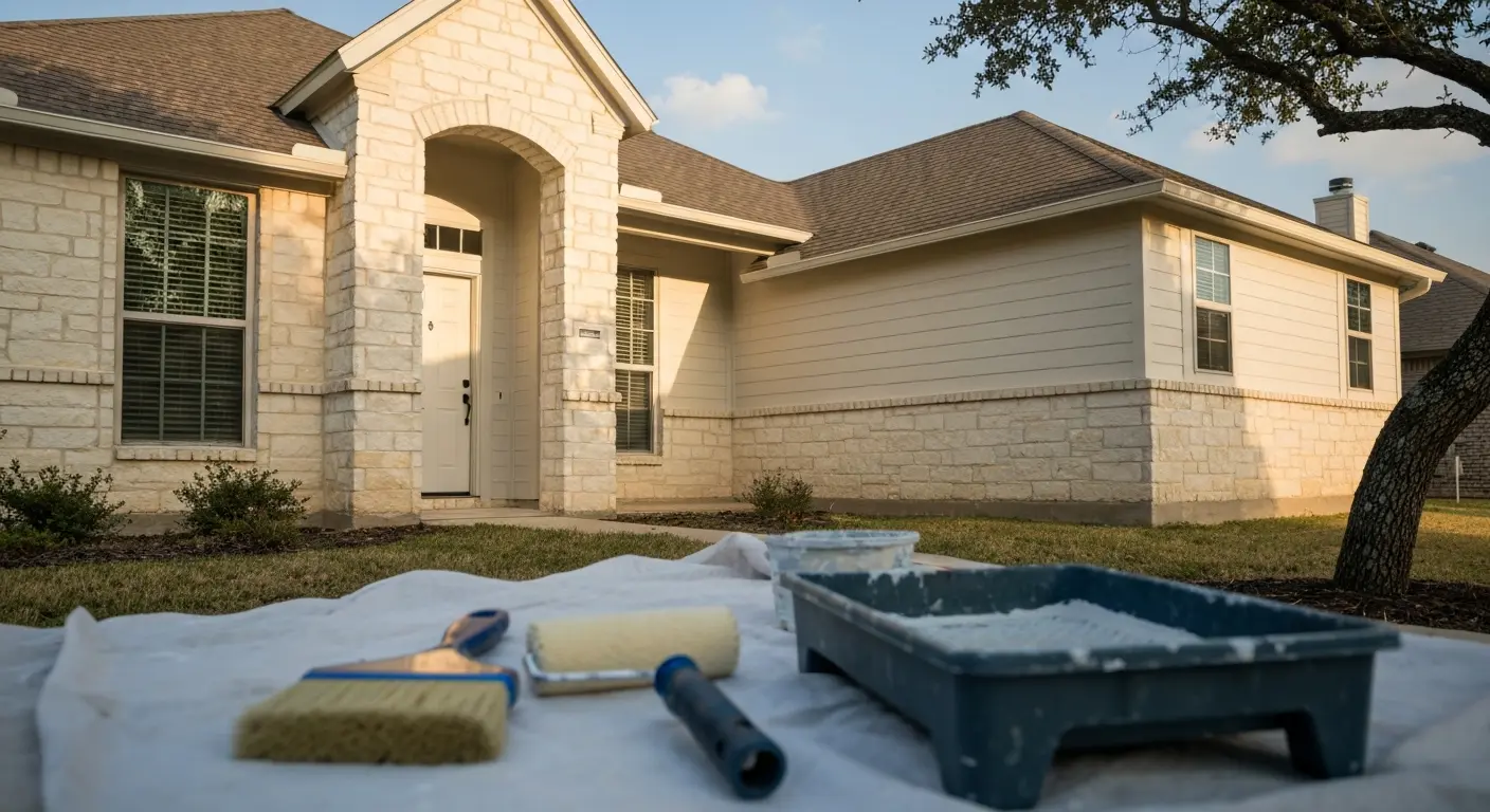 House exterior painting