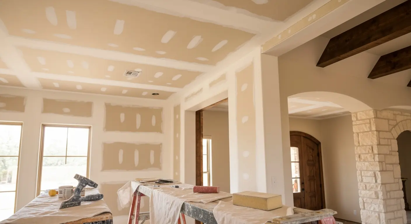 Drywall and ceiling texture work in Shavano Park