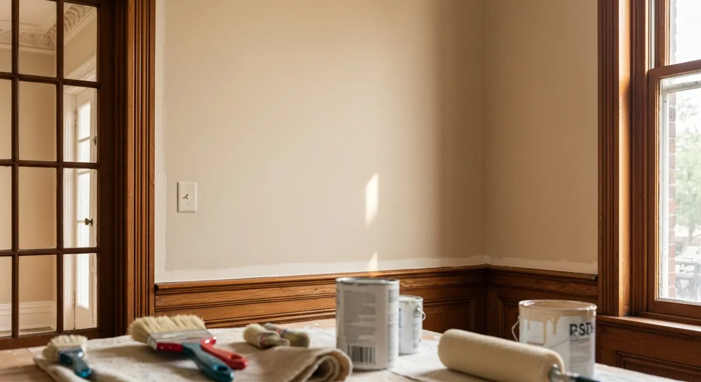 Interior and exterior painting