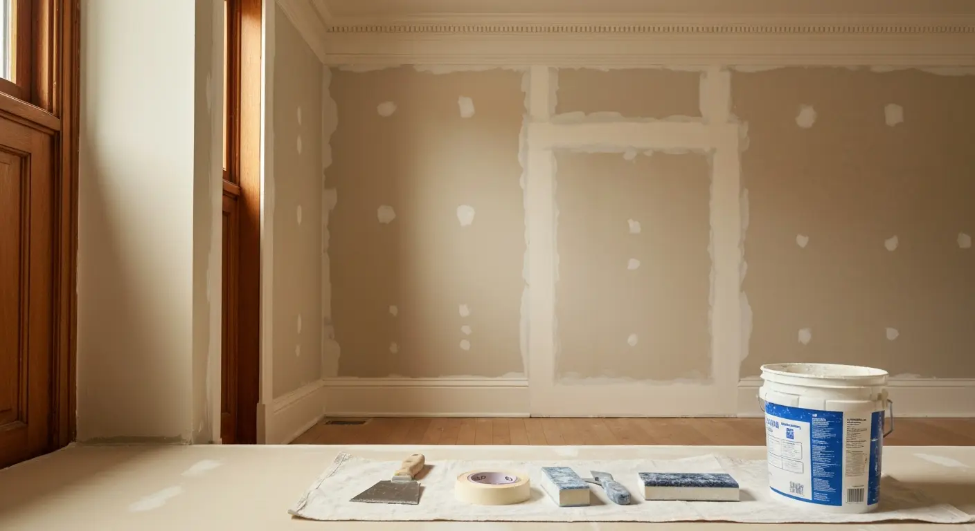 Drywall repair and patching