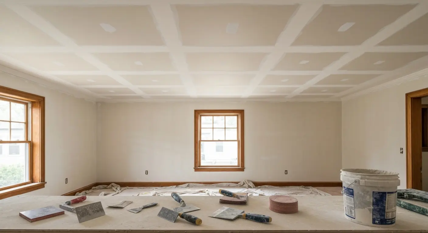 Texture finishing and popcorn removal