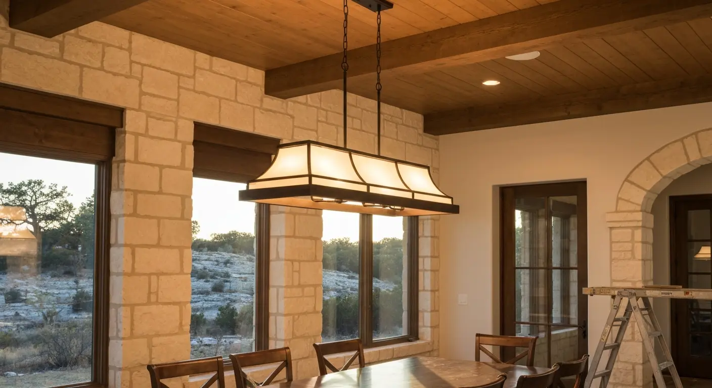 Light fixture installation