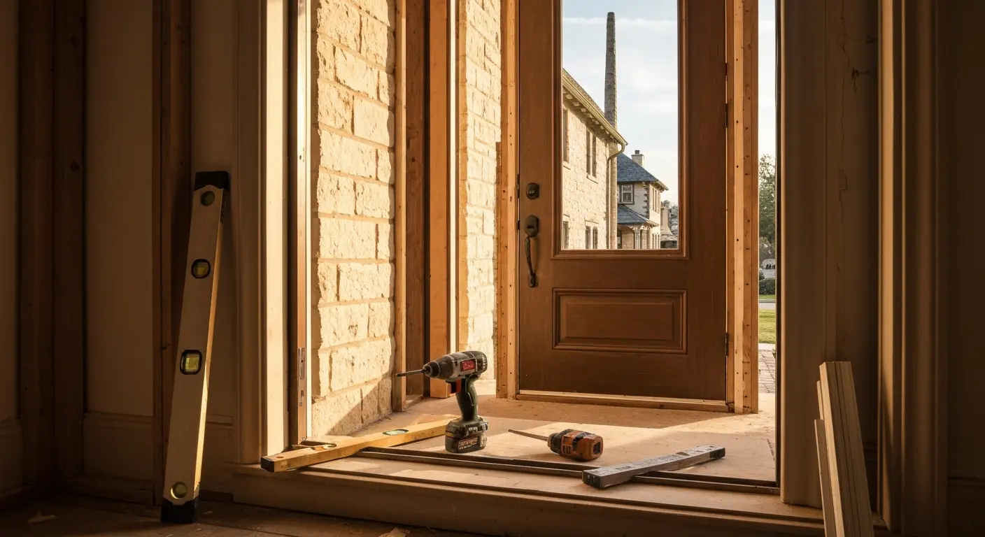 Door installation service