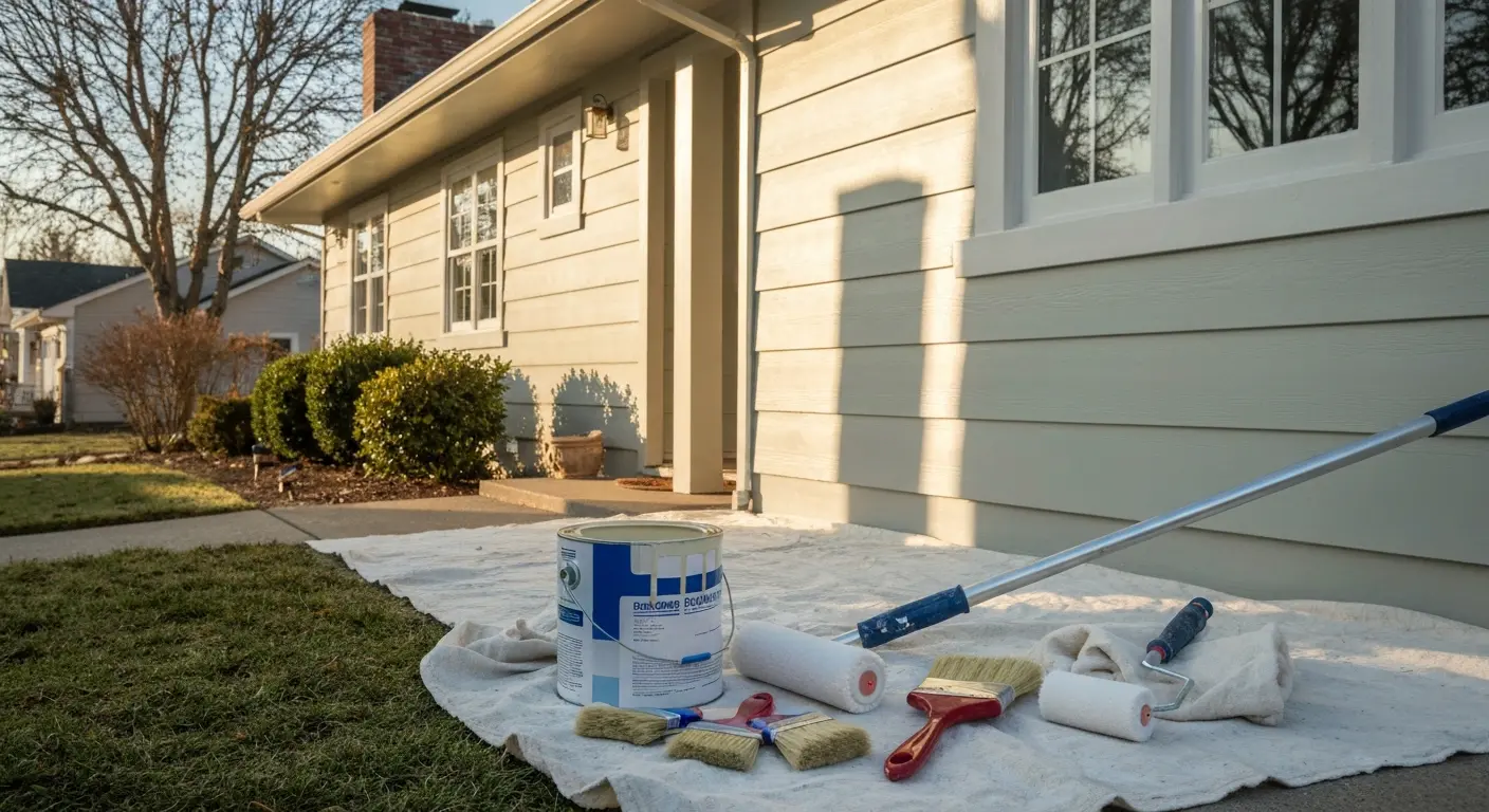 Exterior painting service