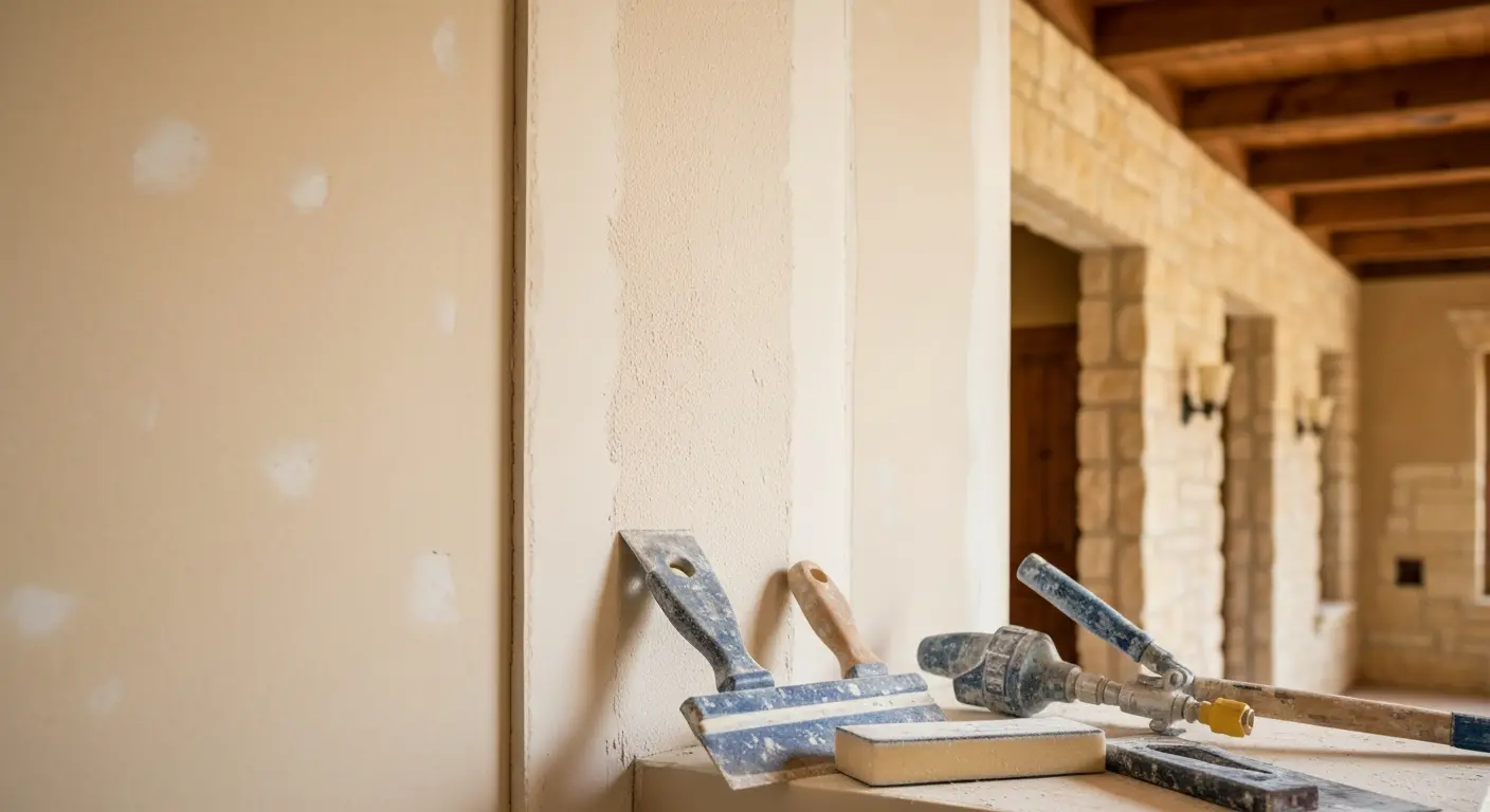 Drywall repair and texture work