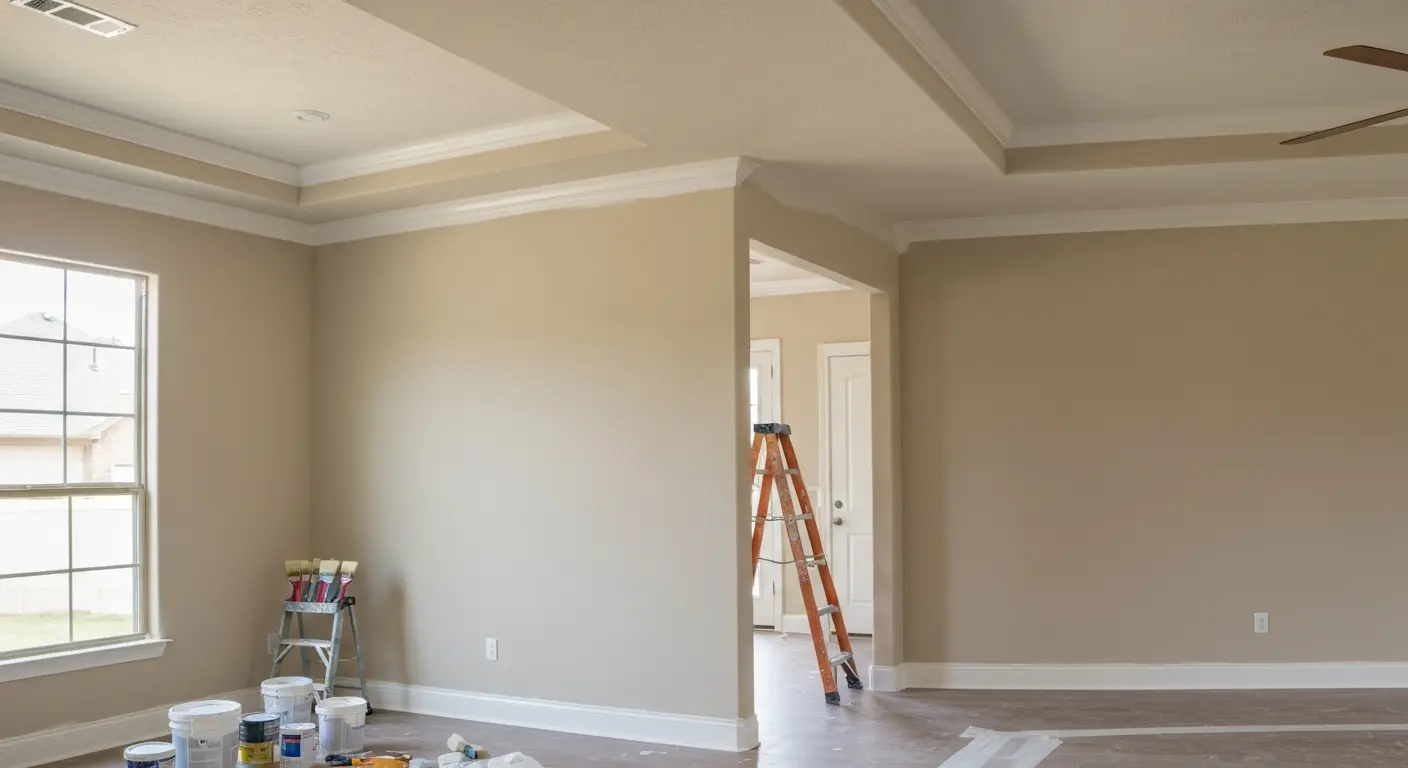 Interior painting project