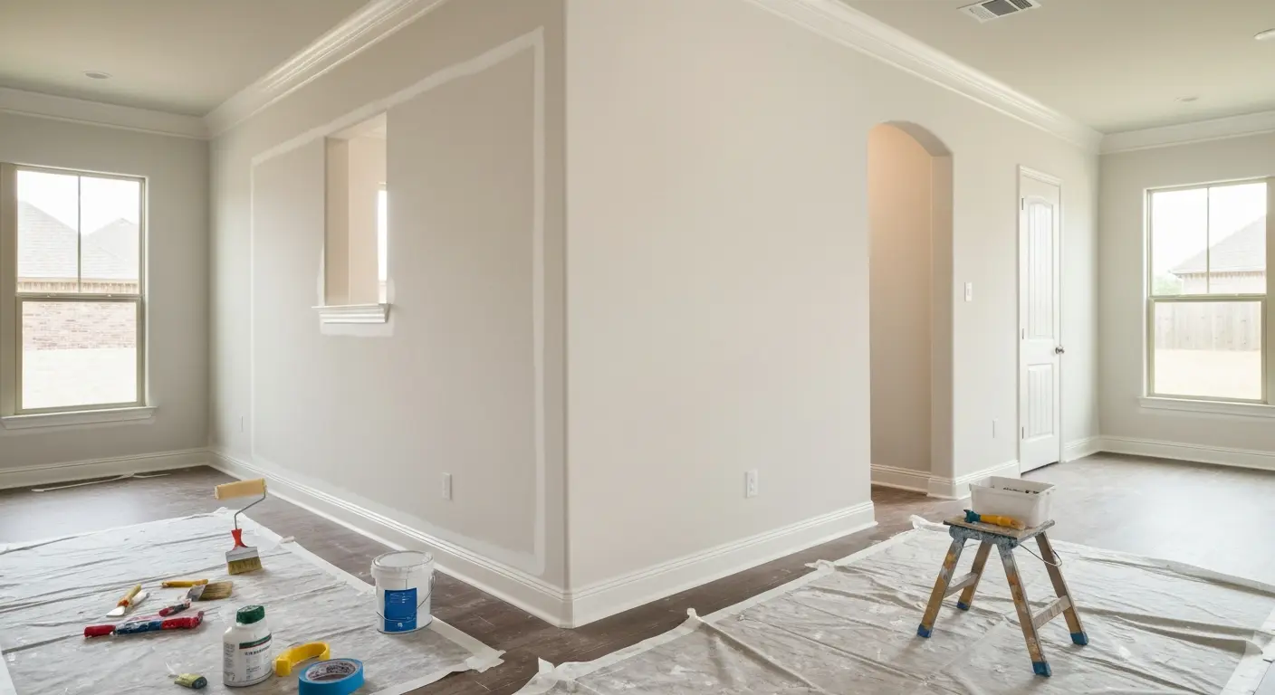 Interior painting project
