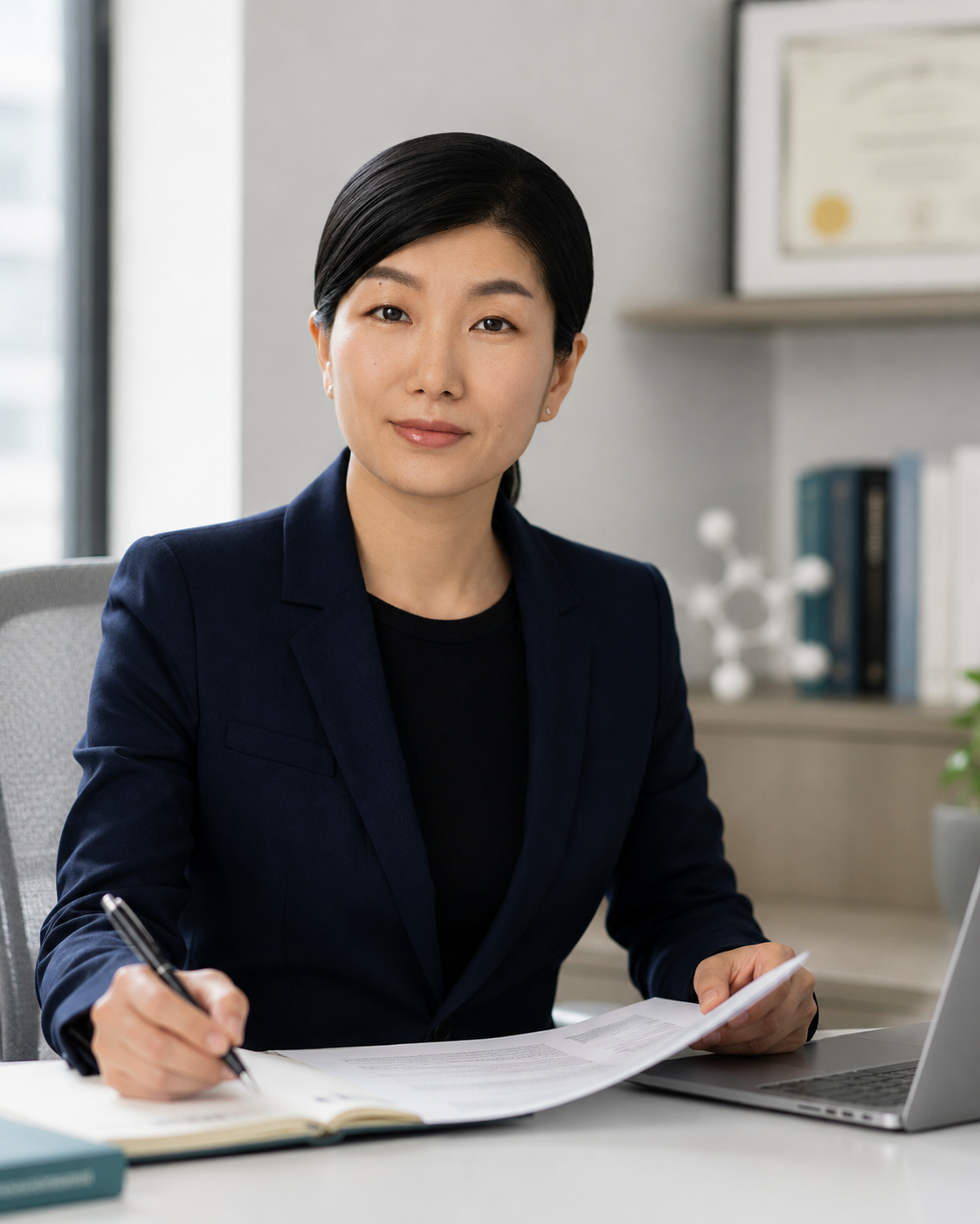 Nao Takada at work