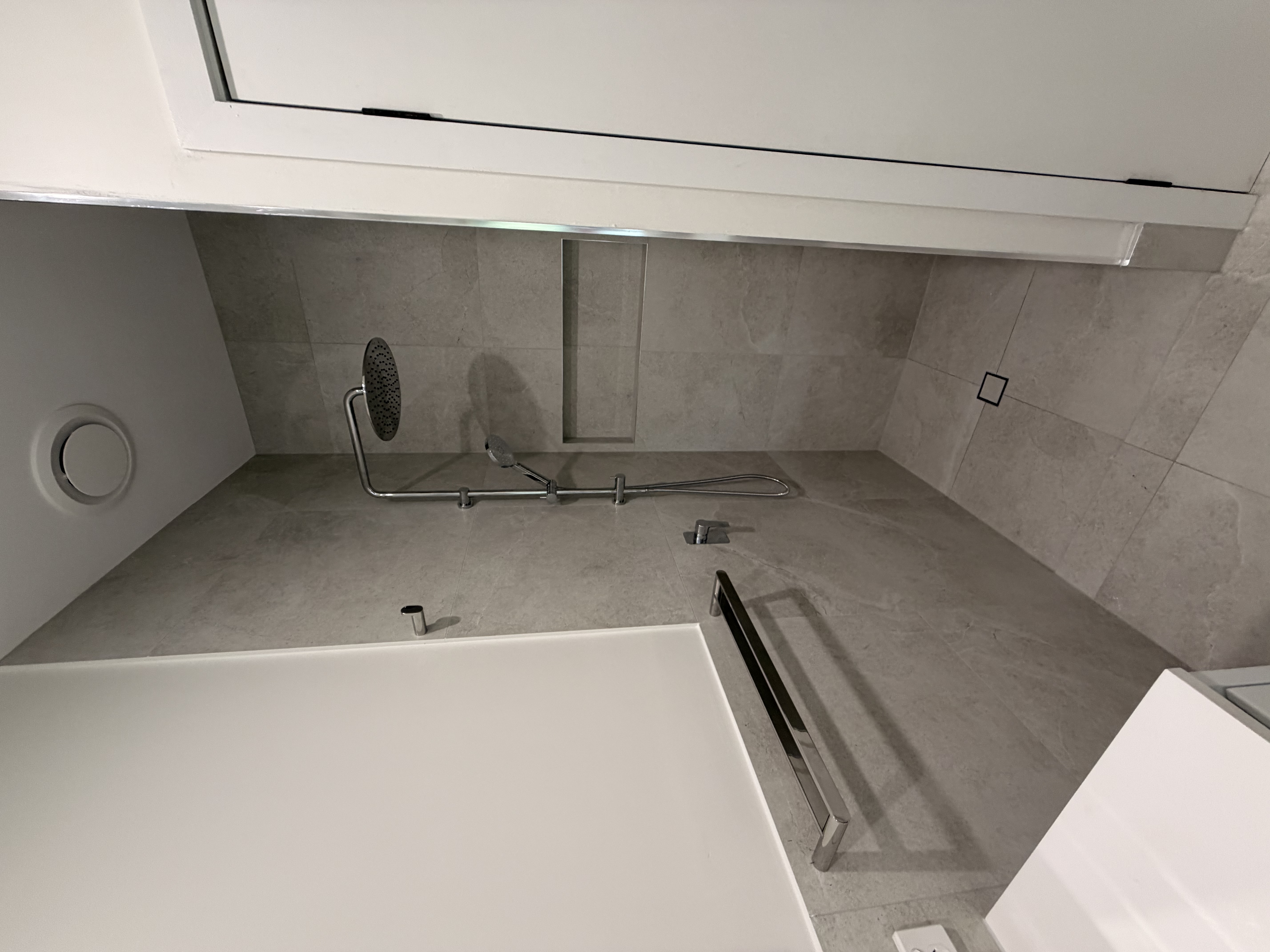 Walk-in shower renovation Gold Coast