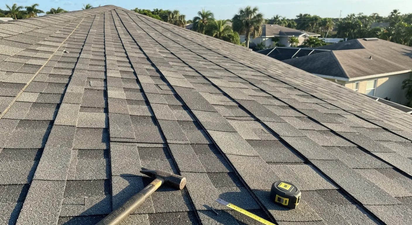 Roof shingle replacement