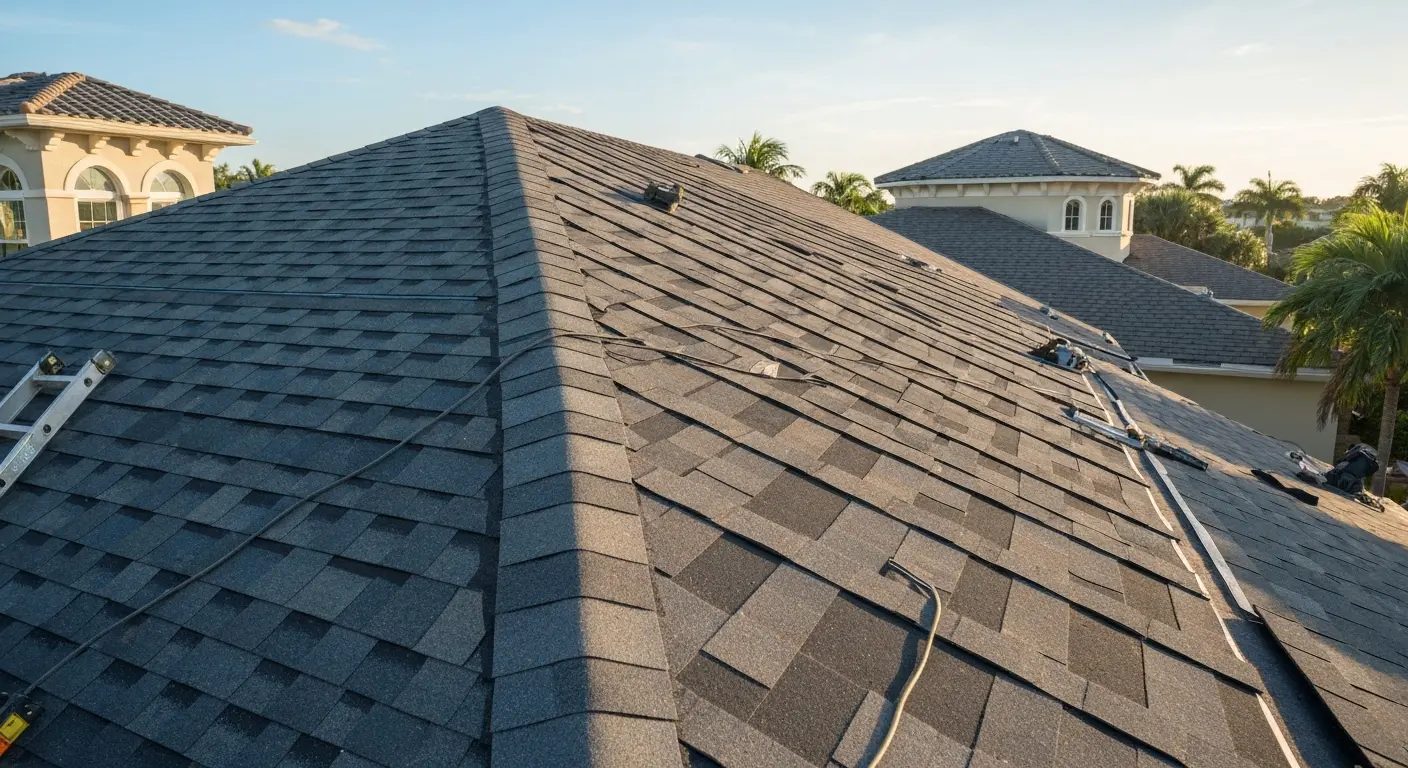 Roof replacement project