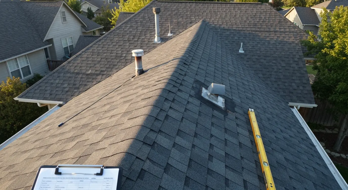 Annual roof inspection report