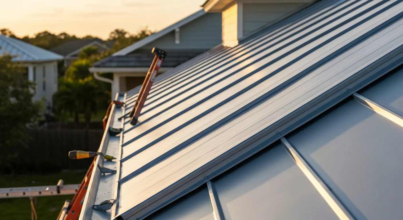 Metal roof installation Lakewood Ranch